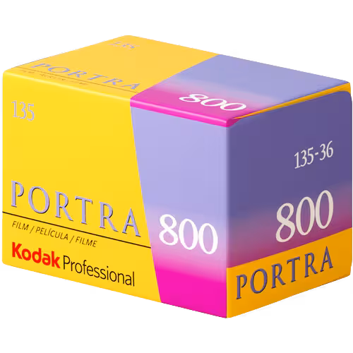 Kodak Portra 800 box