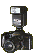 SLR with flash