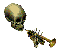 Skeleton trumpet doot