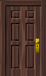 Wooden door
